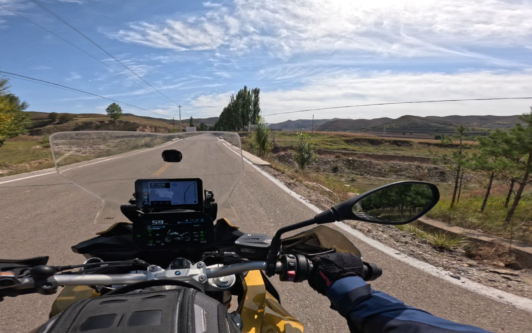 视频封面：GoPro12骑行视频展示-摩托车,摩旅,F900XR,GoPro,GoPro12