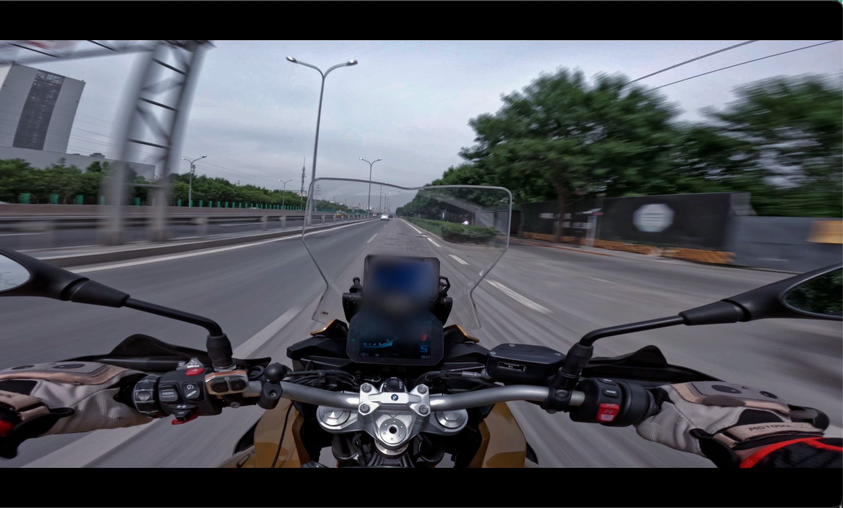 视频封面：GoPro+ND镜骑行视频测试，效果好像不明显？-摩托车,GoPro,机车,骑行